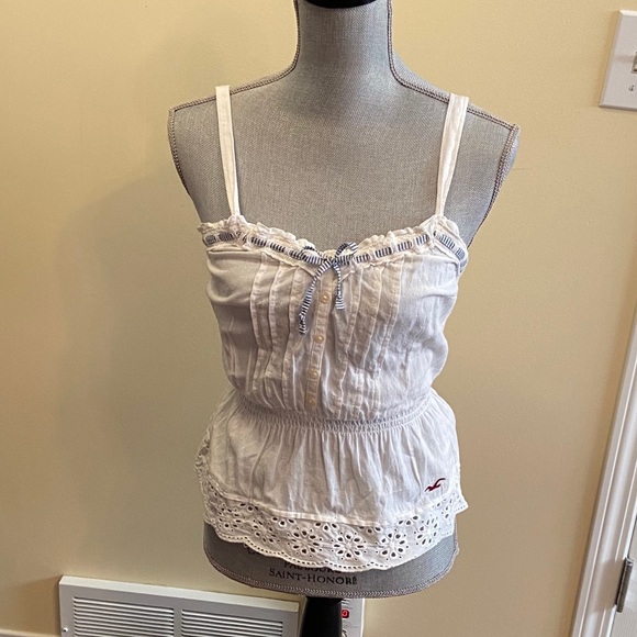 Hollister Tops - Hollister Ruffle Tank Top
